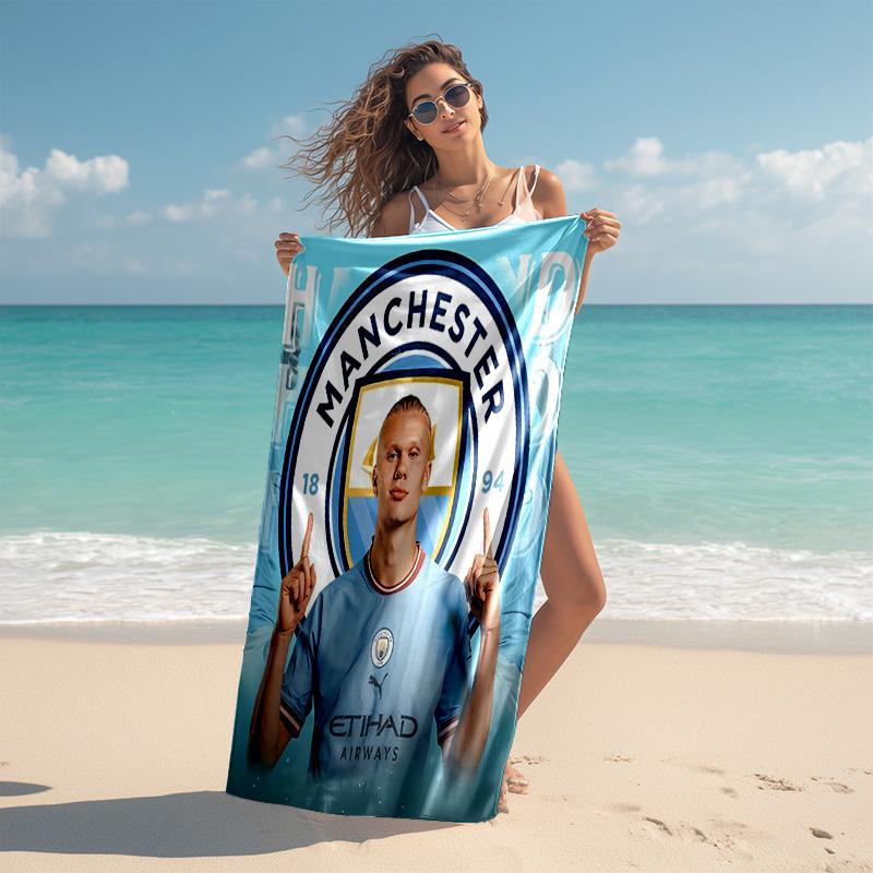 Proof Beach Towel with Haaland Pattern - Soft,absorbent,quick-drying,machine Washable - Perfect for Swimming,camping,bathing
