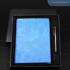 High Quality Custom A5 Spiral Notebook PU Leather Journal Gift Paper Saddle Stitching Custom Colors