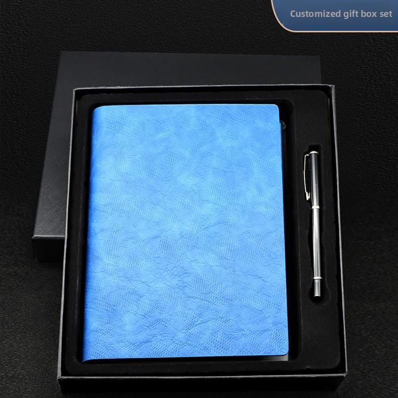 High Quality Custom A5 Spiral Notebook PU Leather Journal Gift Paper Saddle Stitching Custom Colors