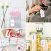 100 szt. ze sznurkiem DIY Etykieta w kształcie muszelki Ręcznie robiona Zawieszka do dekoracji prezentu ślubnego Opakowanie na odzież
