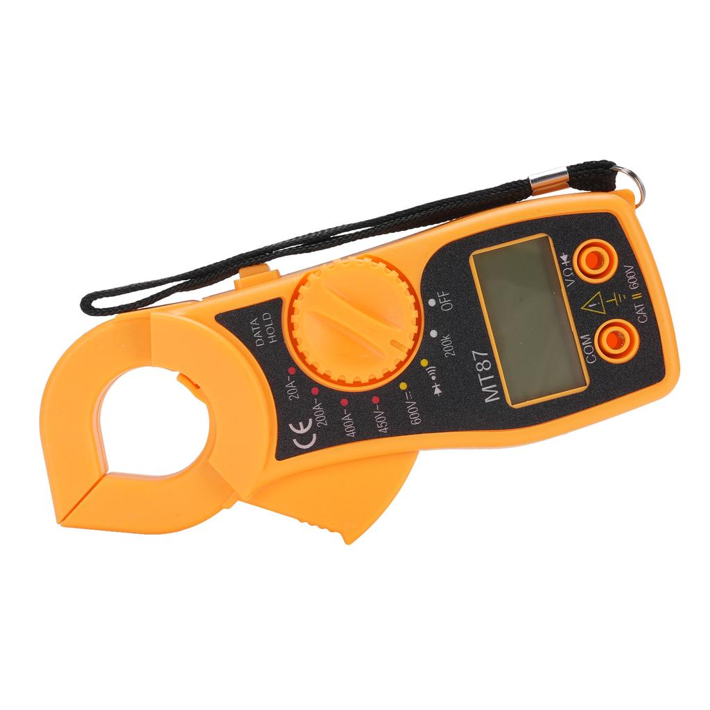 Digitalt klemamperemeter LCD-skjerm Multifunksjonell Spenning Strøm Impedans Digitalt Klemamperemeter for Hjemmet