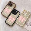 Make Up Mirror Bowknot Phone Case For Huawei Honor 600 Lite 400 Pro 5G 200 X9D X9B X9A X8A X8B X7A X7B X6A X8C X9 X8 Soft Cover