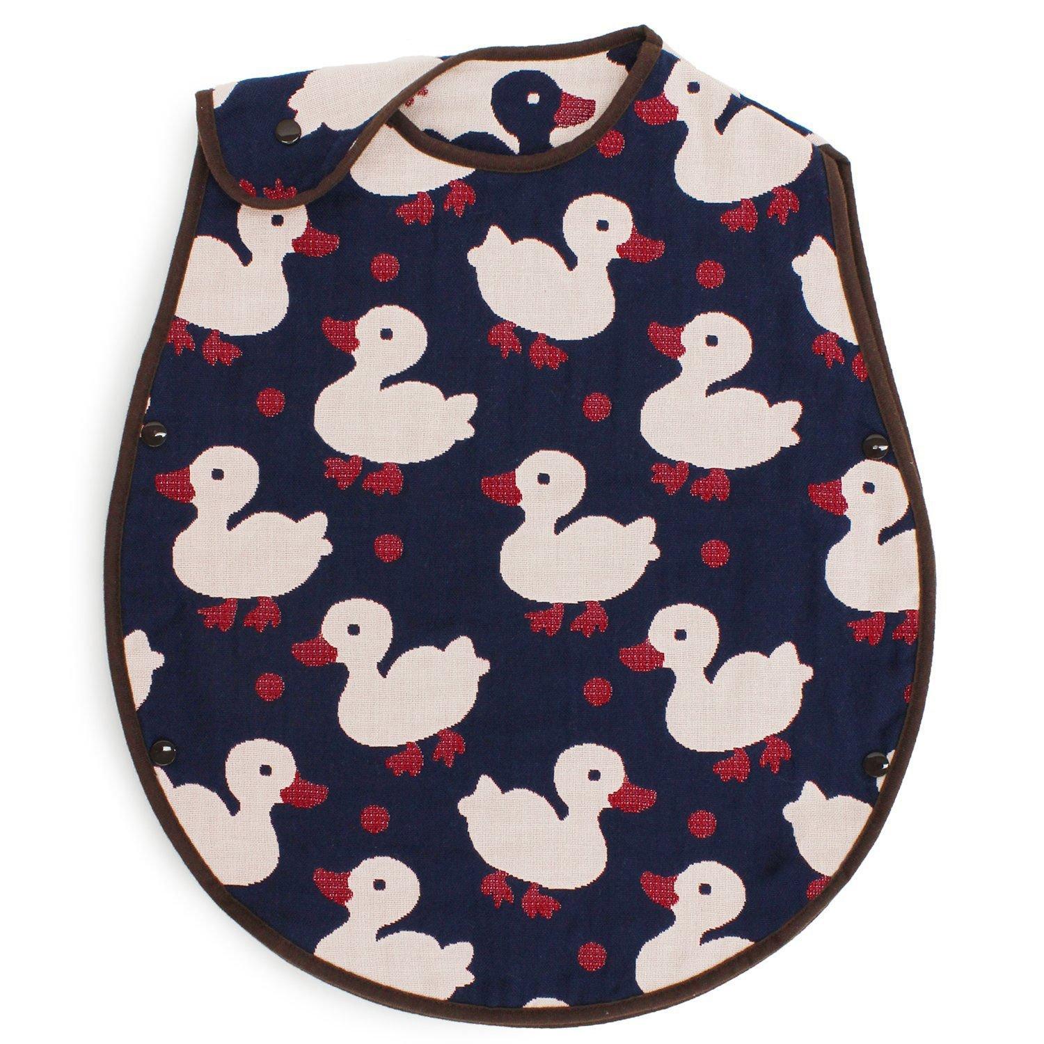 

hiorie Made in Japan Gauze Baby Sleeper with Duck Baby for Newborns to 2 Years Old (Hiorie) 5-Layer Design, Gift,