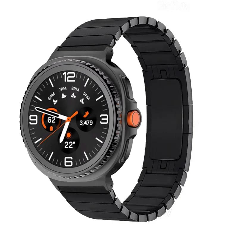 Metal Strap for Samsung Galaxy Watch 8 44mm 40mm/8 Classic 46mm Original Bracelet for Galaxy Watch 8 Ultra 47mm Band Accessories