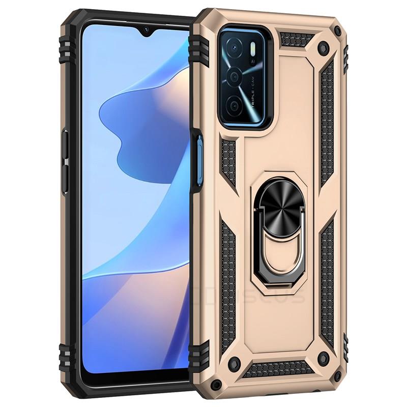 Case For OPPO A54S A16 A74 A94 5G A15 A53 A3S A5S A9 2020 Reno 5 Lite 4 6 Luxury Armor Shockproof Case Silicone PC Cover