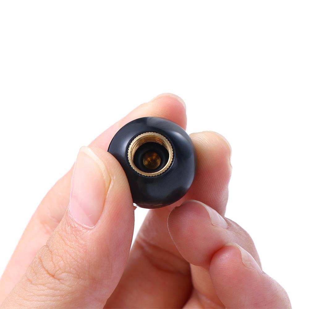 8 Ball" Dustproof Rustproof Wheel Rims Dust Cover Wheel Caps Valve Stem Caps Tyre Stem Air Caps