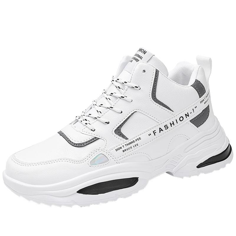 

Men s shoes new autumn leisure sports high-top heightening Martin shoes casual versatile 39