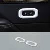 For Jeep Wrangler JL 2018-2024 Pearly White Inner Door Lock Button Cover Trim