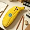 Creative Banana Pencil Case Cartoon Banana Pencil Pouch Charming Stationery Bag  Home