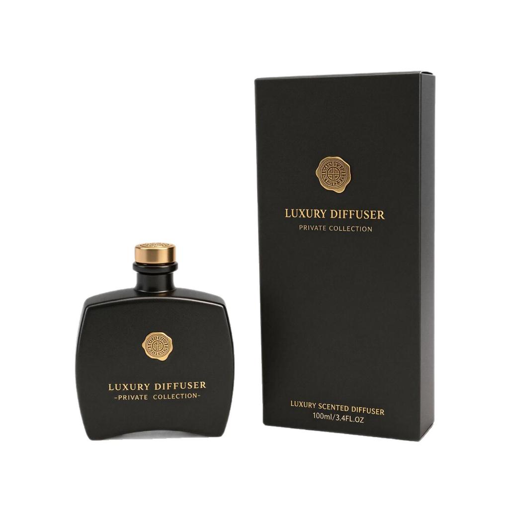 Luxury Aromatherapy Essential Oil Diffuser: Long-Lasting Scent for Home, Bedroom, and Bathroom