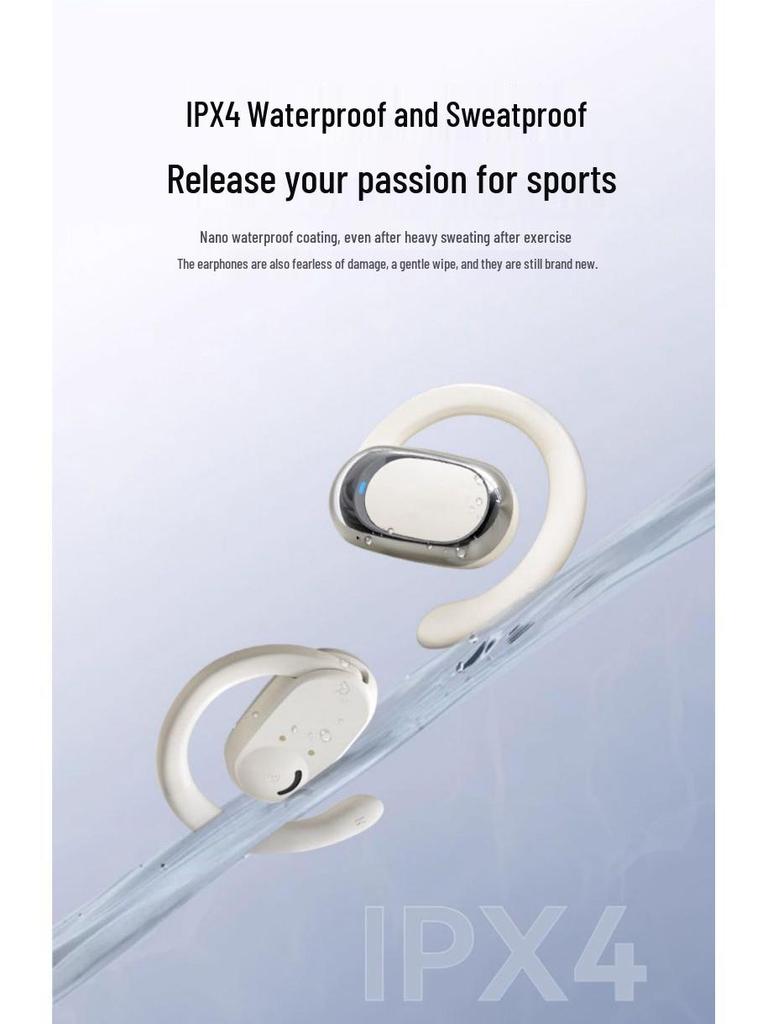 GT735Y Wireless Clip-On Earphones 2025: Long Battery Life & Non-In-Ear Design for Sports & Running