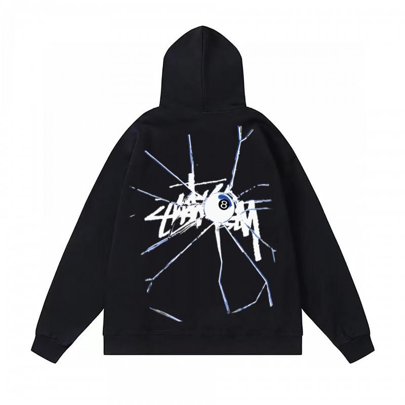 Mens Oversized Hooded Sweatshirt With Letter Print Cotton Blend Fall Casual Wear