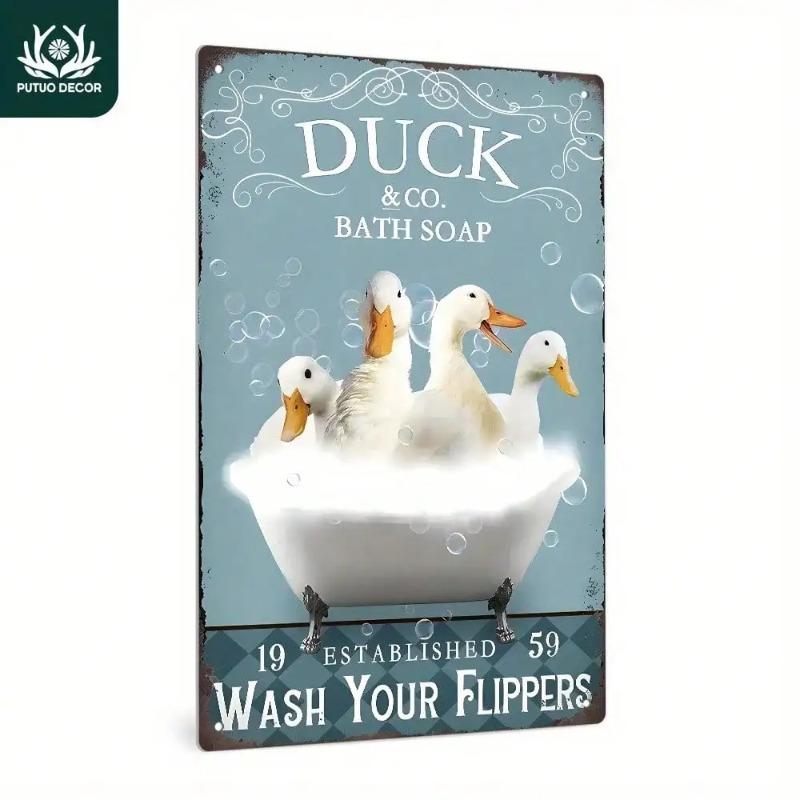 Iron Wall Art Decor Metal Tin Sign Farmhouse Kitchen Wall Decor Home Decor Vintage Style