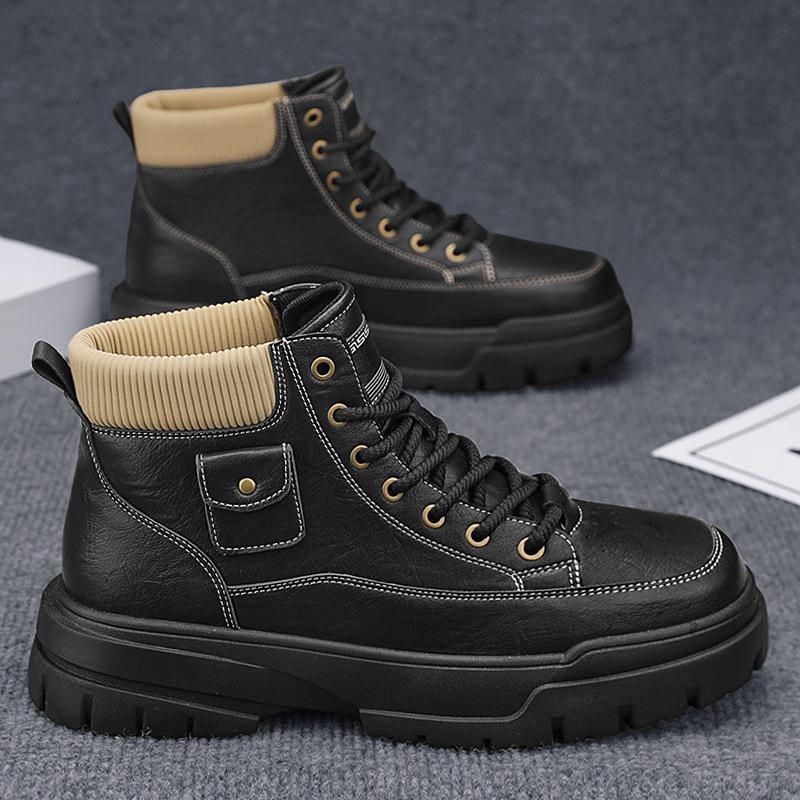High-top shoes New autumn and winter driving outdoor leisure sports Martin boots
