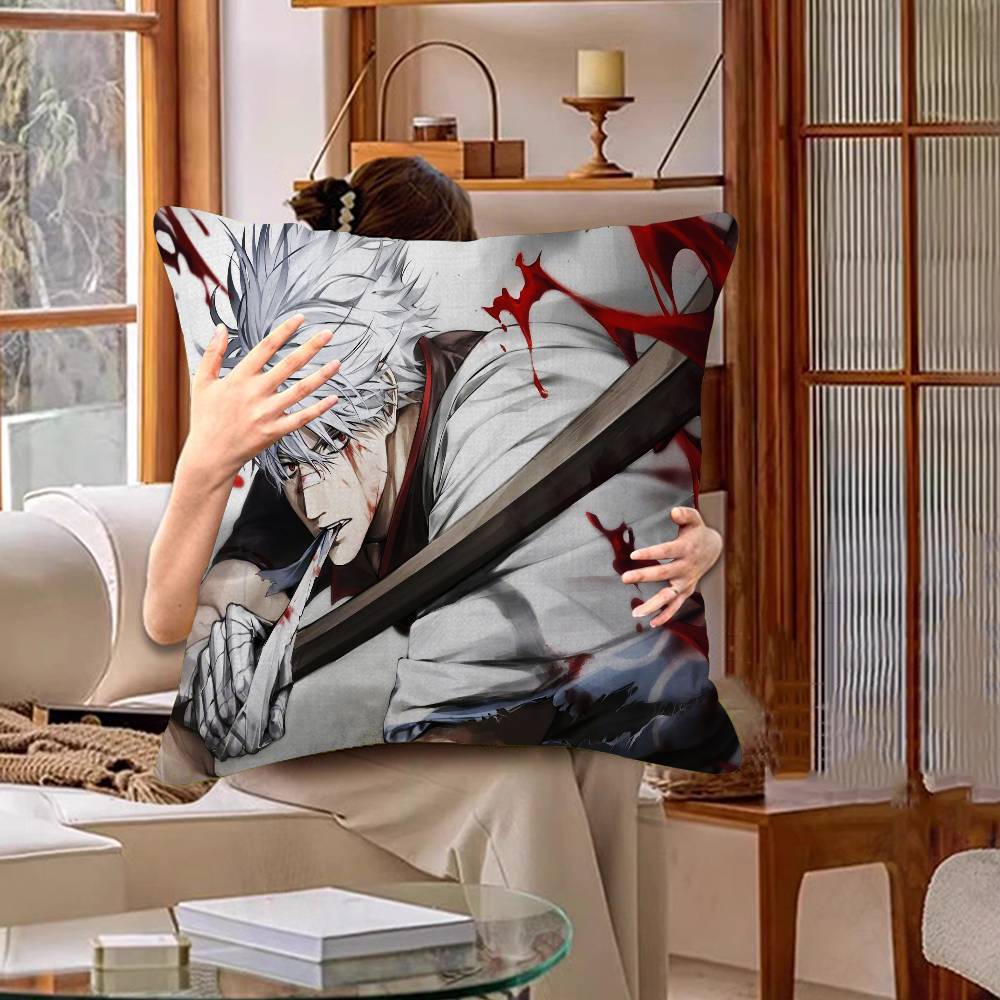 G-gintama Pillow Cover For Bedroom Room And Living Room Sofa Decorative Cushion Cover