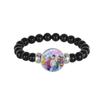 Demon Hunters Saja Boy Beaded Bracelet, Lumi Zoe Mira Black Bead Jewelry