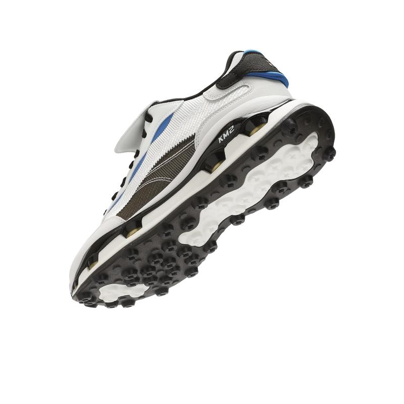 Fila Km2 Retro Nostalgic Pioneer Trend Durable Low-Top Lifestyle Casual Shoes Men Sneakers White Gray F12M433105FBN