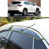 For Lexus NX200T NX300H NX 2010 2011 2012 2013 2014 2015 Car Styling Sticker Plastic Window Glass Wind Visor Rain/Sun Guard Vent