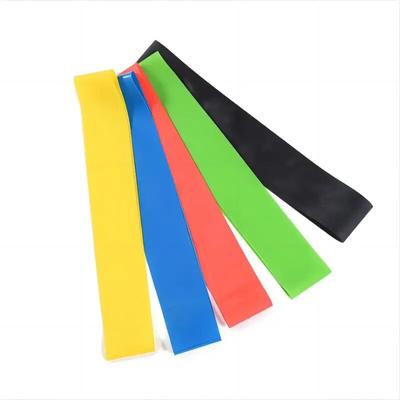 Mini elastický pás Fitness základní tréninkové vybavení pro hubnutí nohou a hýždí, latexový elastický kroužek kruhový napínací pás