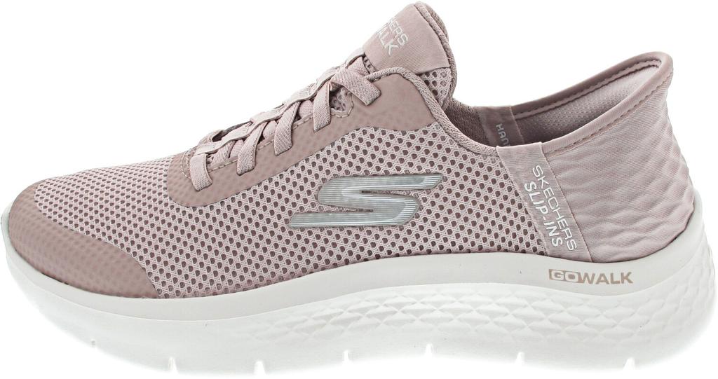 Нескользящие обувь Skechers: GO WALK Flex - Grand Entry Women (124836) mauve