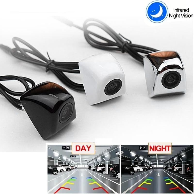 CCD night vision reversing camera Car universal HD reversing image Car-mounted central control rear view image head waterproof