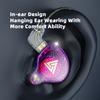 Wired Earphone In-ear Type Gaming Headphone Stereo Sound Headset with Detachable HiFi Stereo Sound Headset with Microphone