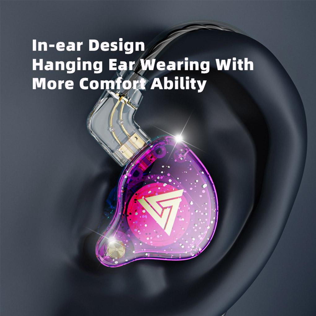 Wired Earphone In-ear Type Gaming Headphone Stereo Sound Headset with Detachable HiFi Stereo Sound Headset with Microphone