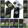 Sad Frog Pepe Funny Casing Phone Cover for Samsung Galaxy A05 A06 A14 A50 A51 A52 A12 A13 A23 A70 A07 A25 A26 M53 A56 Soft Case