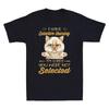 I Have Selective Hearing - Funny Gift For Cat Lovers Vintage Men's Black T-shirt