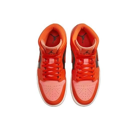 Air Jordan Wmns Air Jordan 1 Mid SE Rush Orange DM3381-600