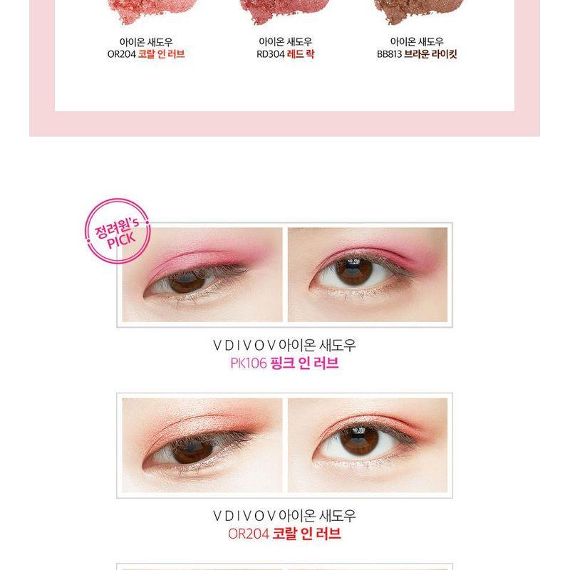 VDIVOV - Eye On Shadow Love Signal Collection - 6 Colors