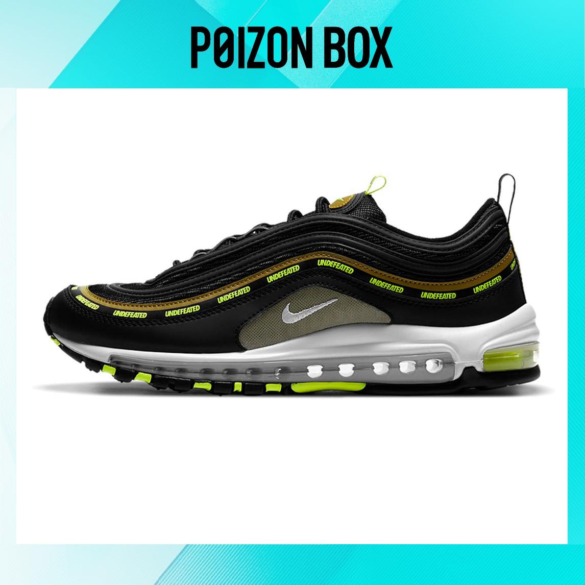 

кроссовки UNDEFEATED x Nike Air Max 97 Black Volt DC4830-001