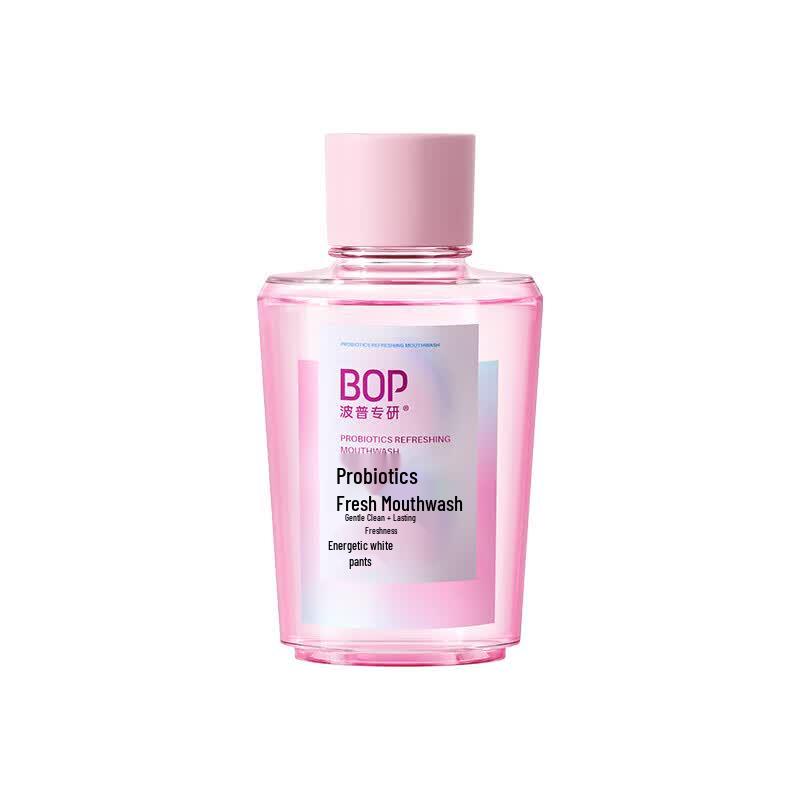 bop Probiotic Fresh White Peach Mouthwash