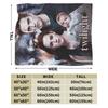 3D The Twilight Saga Edward Bella Super Warm Blanket  Travel Office Plush Throw Blanket Flannel Bedspread Sofa Bed Cover