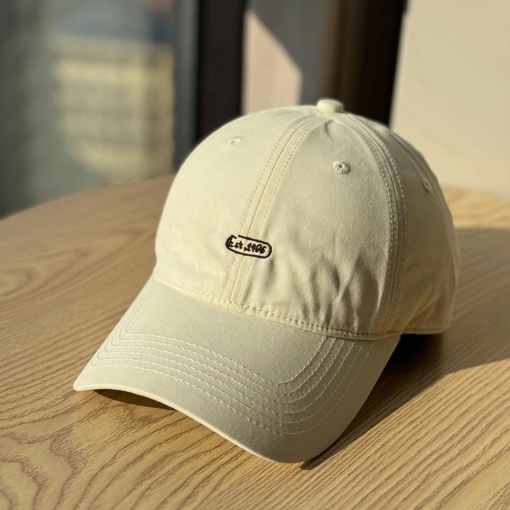 Spring and Summer New Letter Embroidery Casual Retro Fashion Versatile Street Outing Soft-top Baseball Cap Trendy