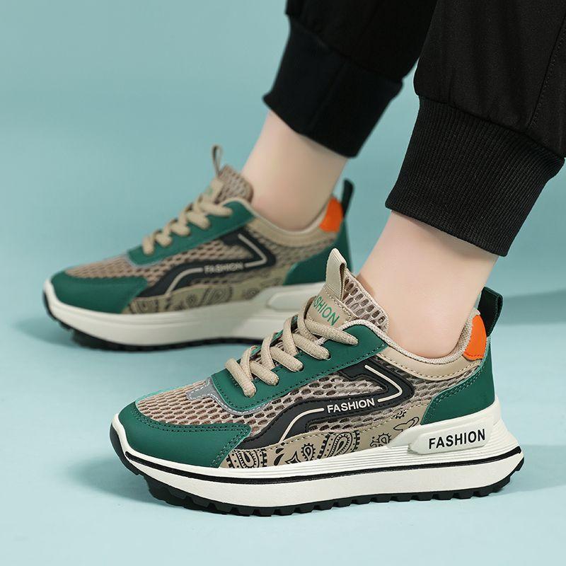 

[Прямые продажи] Летняя новая мода спортивные широкие ноги легкая роскошь нескользящая повседневная натуральная мужская обувь 44