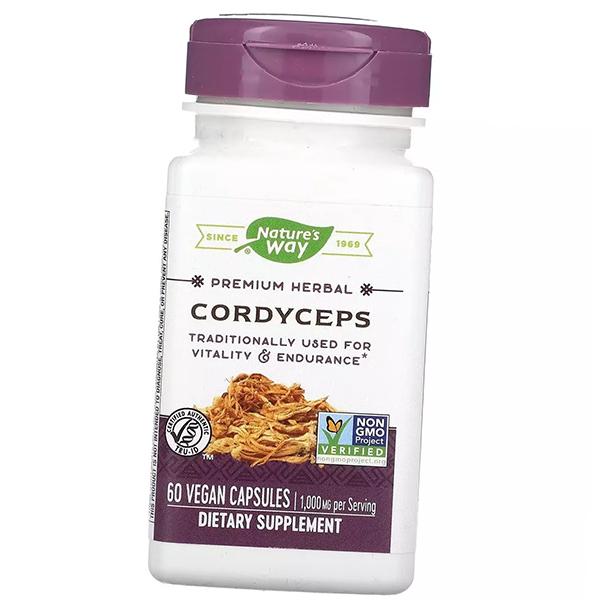 Кордицепс, Cordyceps 500, Nature's Way  60вегкапс (71344084)