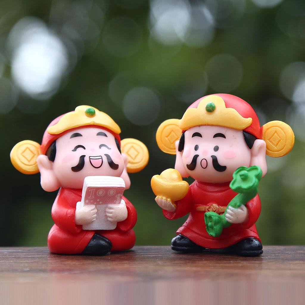 Festive God of Wealth Yuanbao Doll - Blind Box Model Decoration Gift