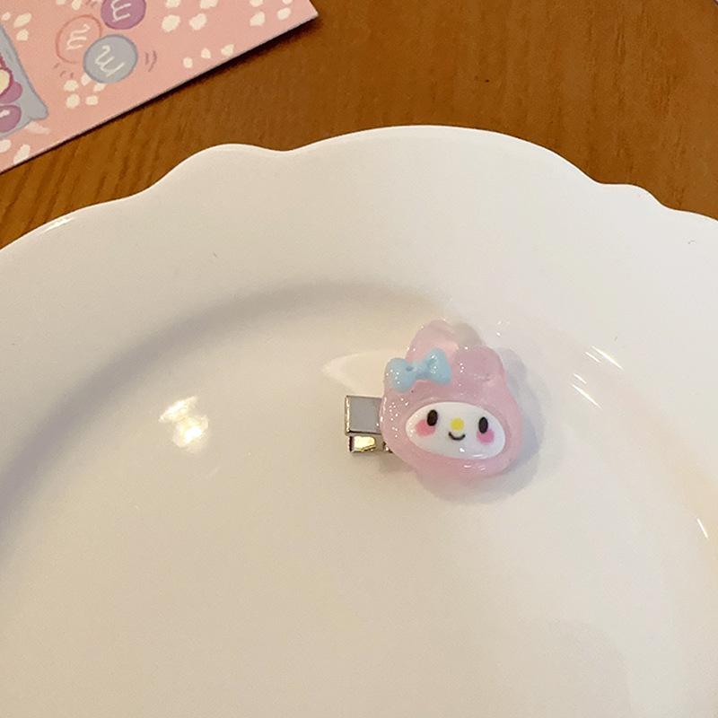 Transparent Cartoon Sanrio Shark Clip Summer Large Kulomie Grab Clip Hairpin Back Head Hair Accessories Headgear Hairpin