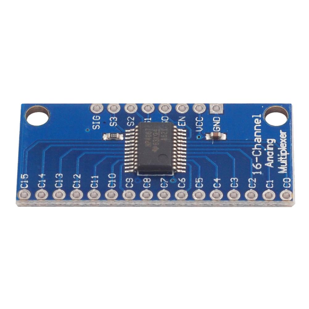 1-10pcs CD74HC4067 16-Channel Analog Digital Multiplexer Breakout Board Module for Arduino 2V-6V Microcontroller 16 Device