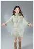 Girls' 24 Autumn/Winter Mid-Length Down Jacket