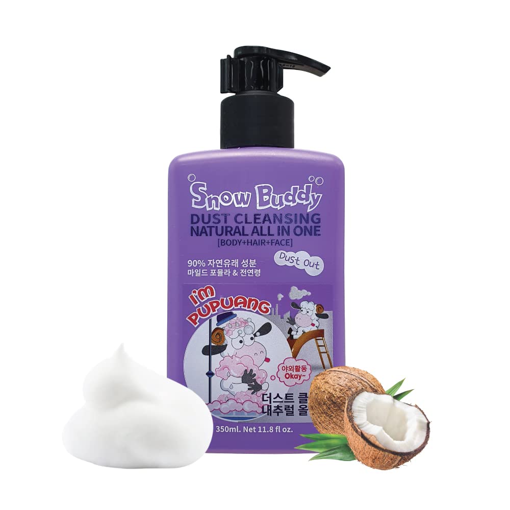 

SnowBuddy Натуральный шампунь-гель для мытья тела и волос для младенцев «Всё в одном» Натуральные ингредиенты и - - 90%