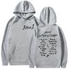 Rapper Mora Lo Mismo De Siempre Tour 2025 Album Hoody Men Women Vintage Aesthetic Sweatshirt Fashion Oversized Hoodie Streetwear