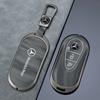 2025 New Metal Leather Car Remote Key Case Cover Protector Shell For Mercedes Benz 2022 C S Class W206 W223 S350 C260 C300 S400
