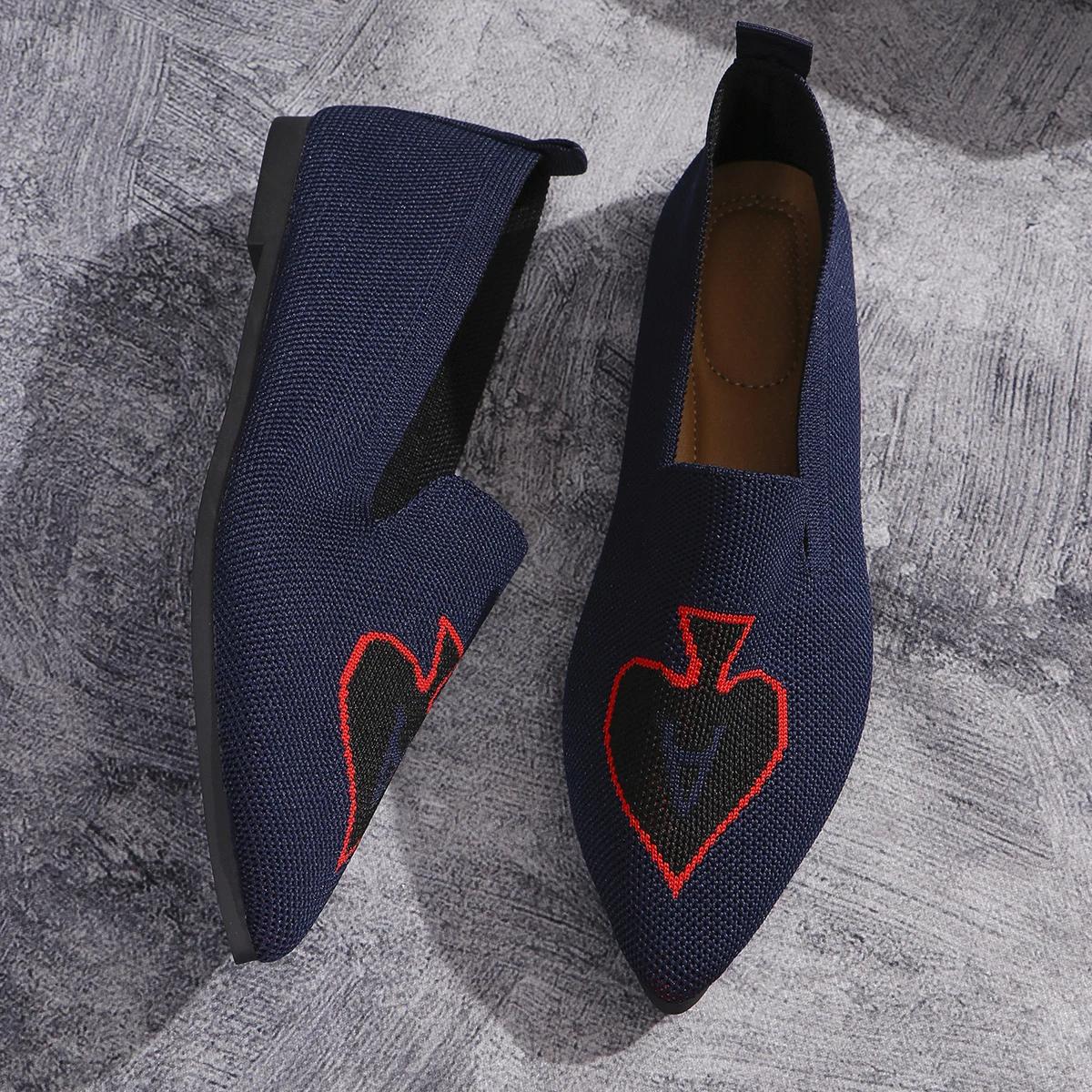 Мода 2024 Женские Классические Балетки Остроносые Повседневные Женские Лоферы На Мягкой — фото 11