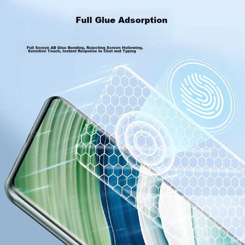Screen Protector for Huawei Mate60Pro/+ Phone, Film for Mate60RS Ceramic Film, Full Adhesive Microcrystalline Film, And Fingerprint-Resistant