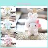 Adorable Plush Kuromi Plushie Bag Charm With Soft Short Plush And Pp Cotton Filling