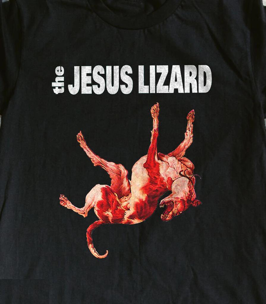 The Jesus Lizard Band Black T-shirt Unisex Short Sleeve All Sizes S-5Xl 2F360