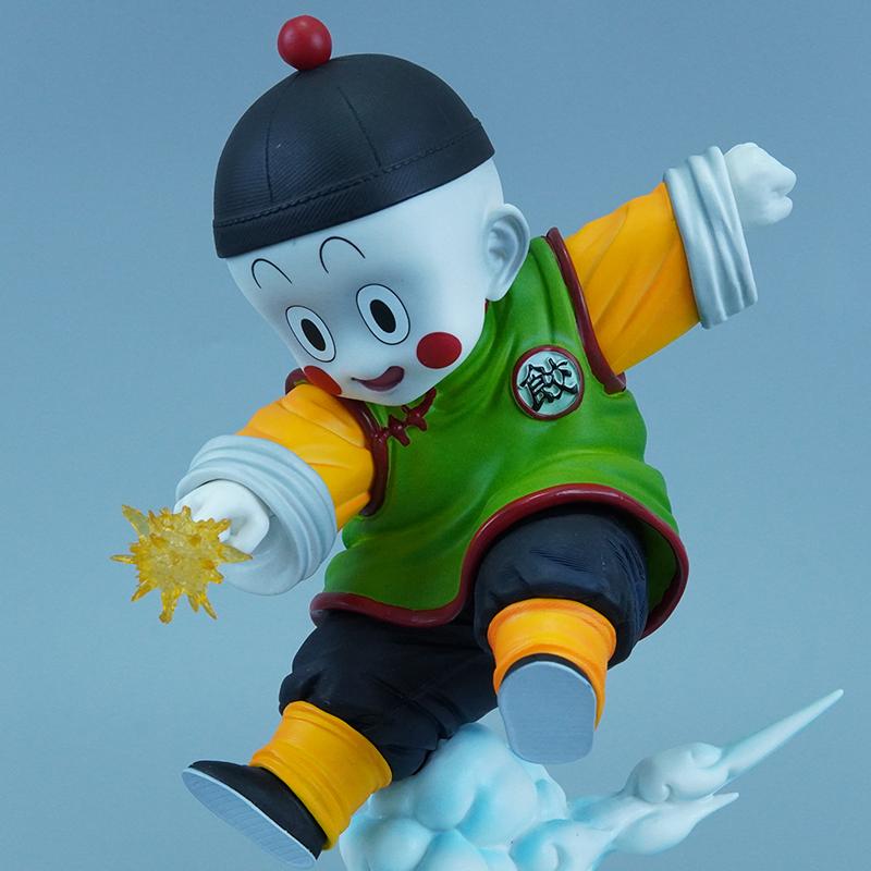 New Dragon Ball Cartoon Chassis Desktop Decoration Cs Dumplings Gk Hand Made Tidy Play Anime Peripheral Car Doll Statue Gift