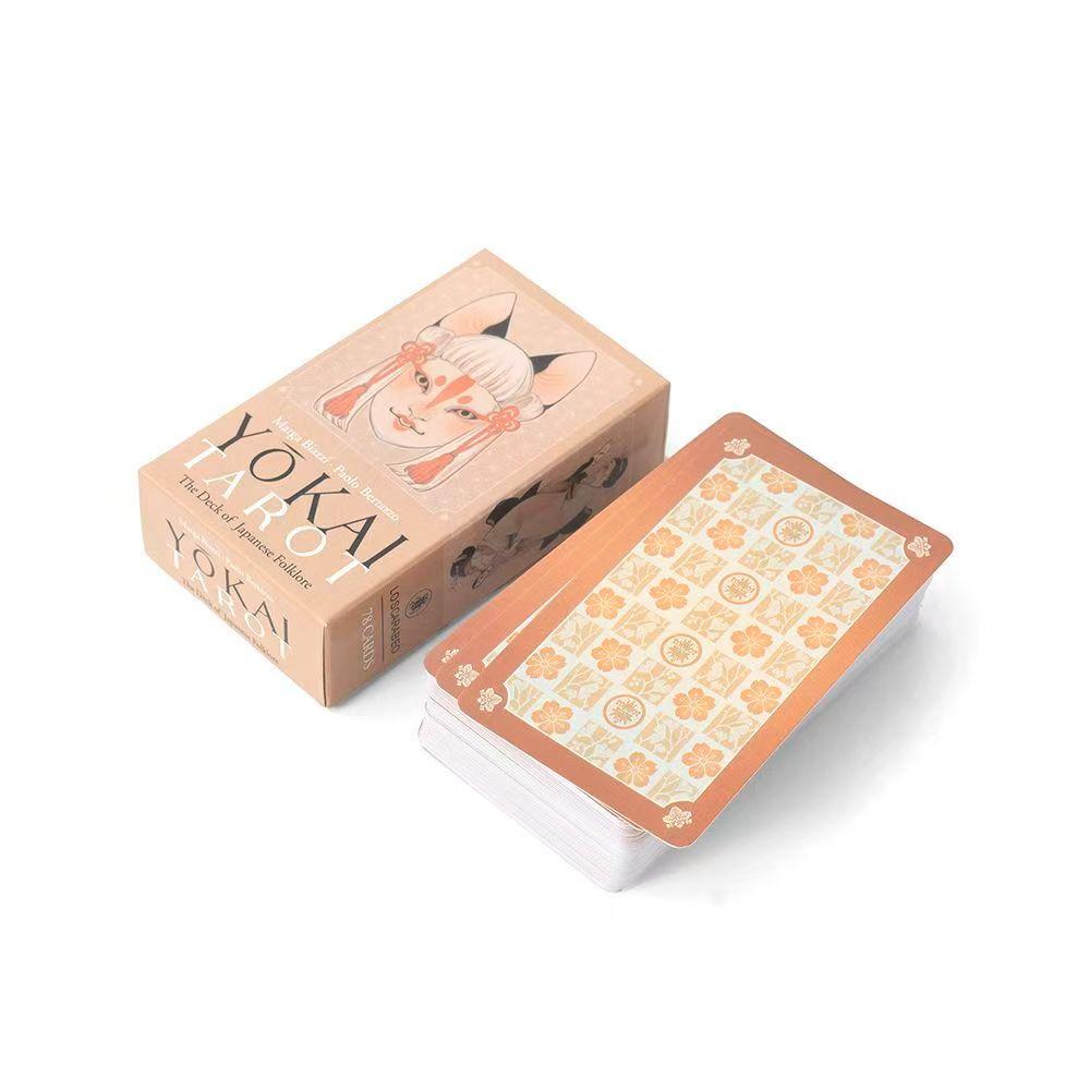 10.3*6cm Yokai Tarot Deck 78 Pcs Cards Rooted in Japanese Folklore